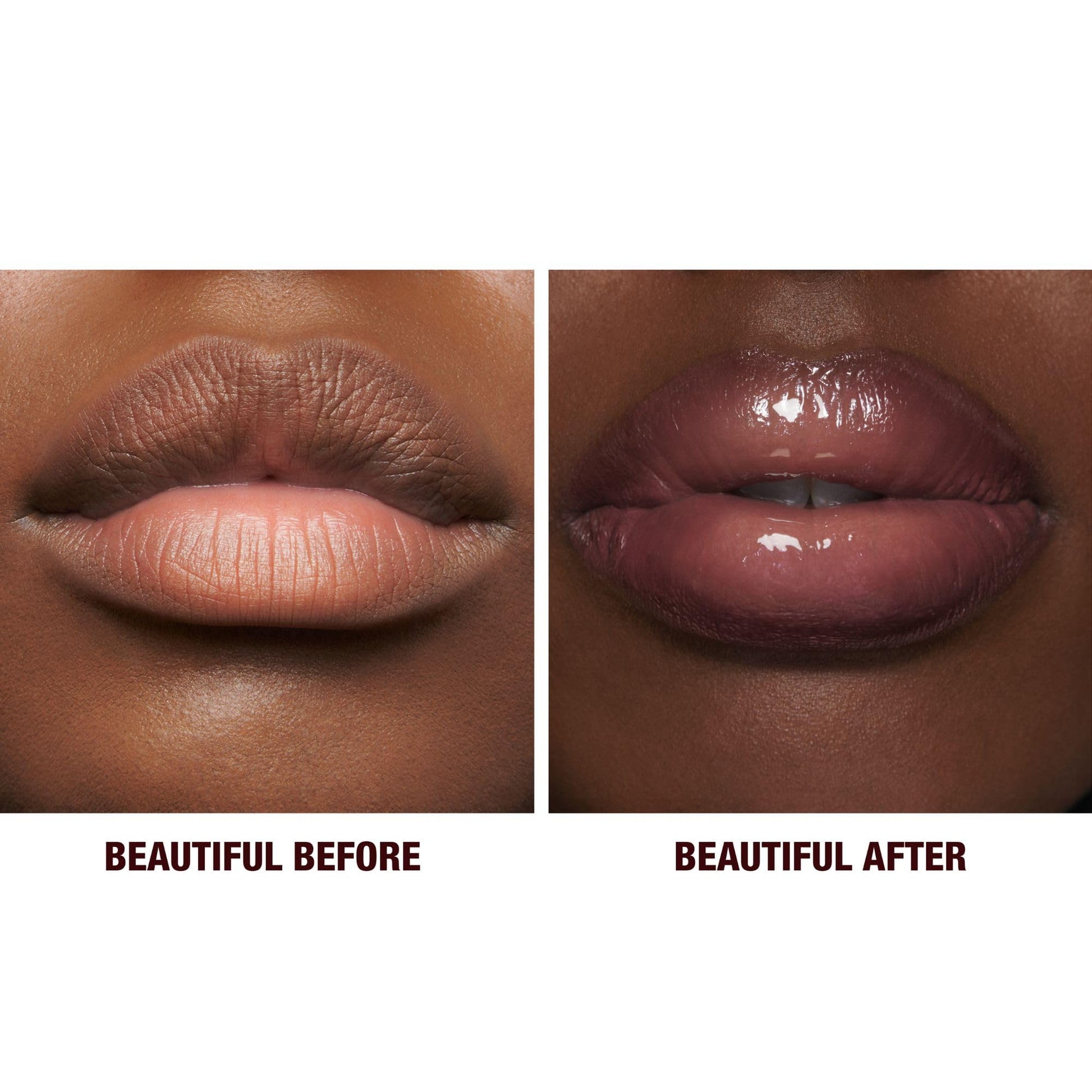 Charlotte Tilbury Icon Baby Lip Duo Kit - Mini K.I.S.S.I.N.G Satin Shimmer Lipstick & Full Size Hall of Fame High Shine Gloss Set - Hydrating Long Lasting Makeup Duo for On-the-Go Glossy Shine - dailyvitalstore