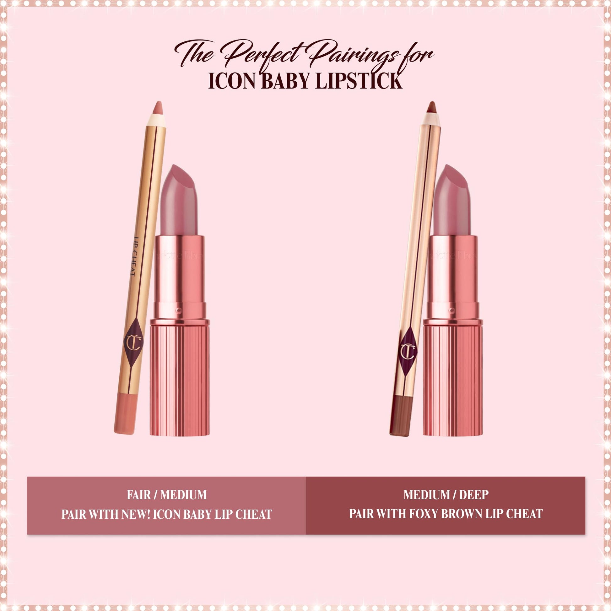 Charlotte Tilbury Lip Cheat Lip Liner Pencil - Gives Lips a Fuller-Looking, Defined Pout - Enriched with Jojoba Oil & Hyaluronic Acid - Waterproof, Smudge-Proof & Transfer-Proof - Foxy Brown - dailyvitalstore