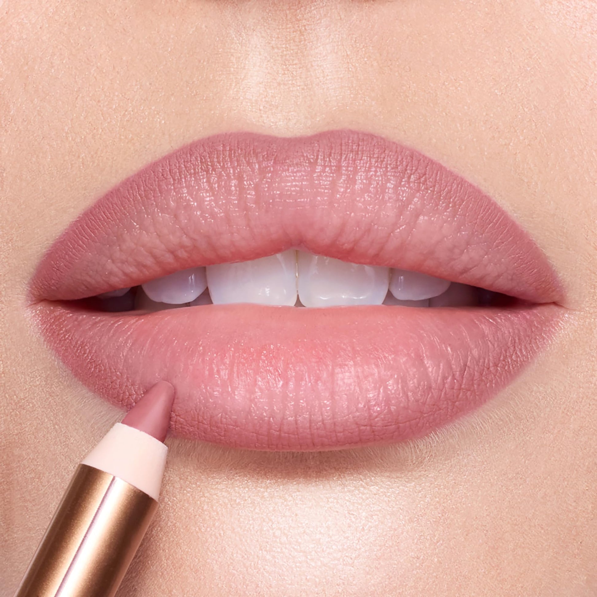 Charlotte Tilbury Lip Cheat Lip Liner Pencil - Gives Lips a Fuller-Looking, Defined Pout - Enriched with Jojoba Oil & Hyaluronic Acid - Waterproof, Smudge-Proof & Transfer-Proof - Pillow Talk Fair - dailyvitalstore