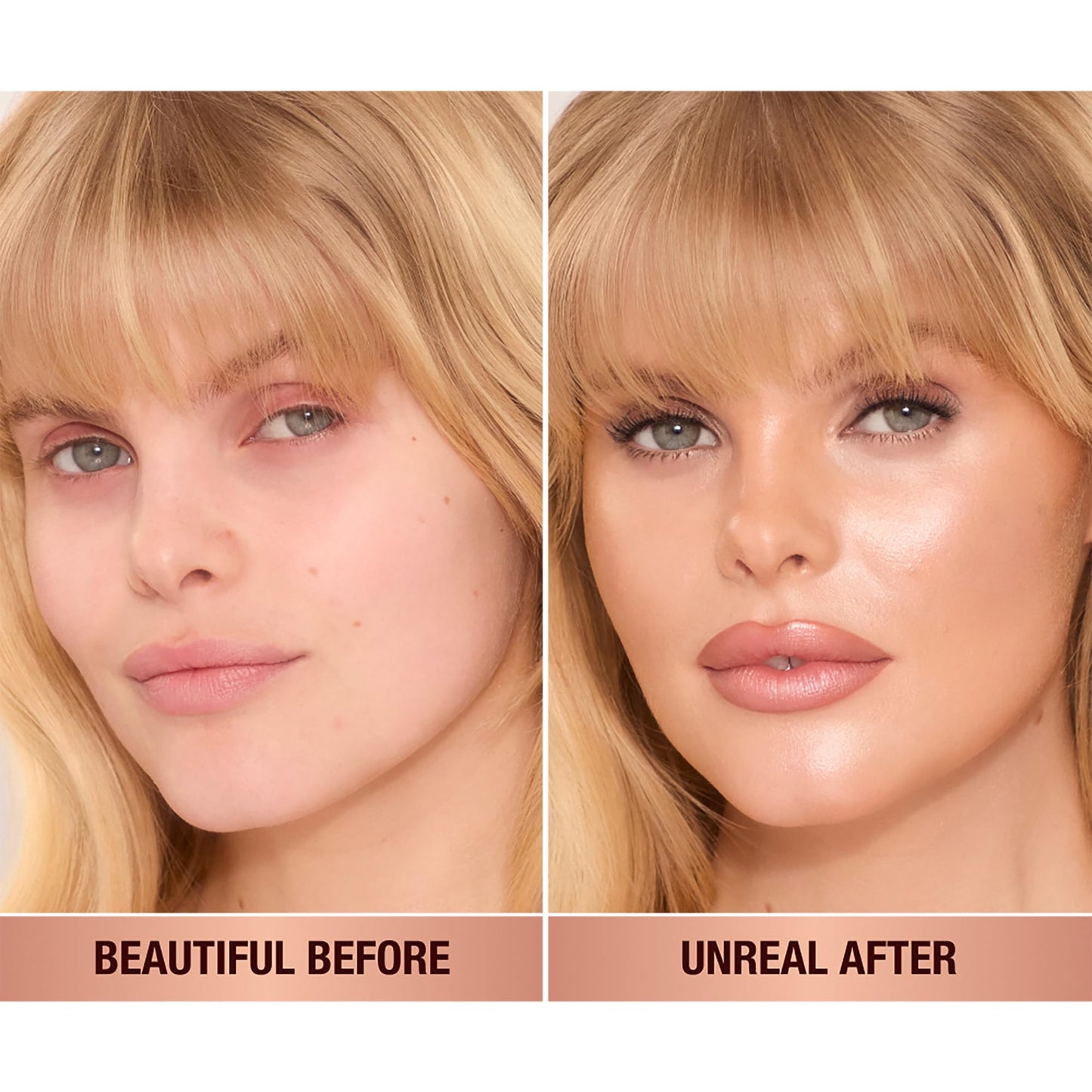 Charlotte Tilbury Unreal Skin Tint & Sheer Glow Hydrating Foundation Stick - Cream Foundation Makeup with Sheer-to-Light Coverage & a Buildable Formula - Blurring, Smoothing & Nourishing - 3 Fair - dailyvitalstore