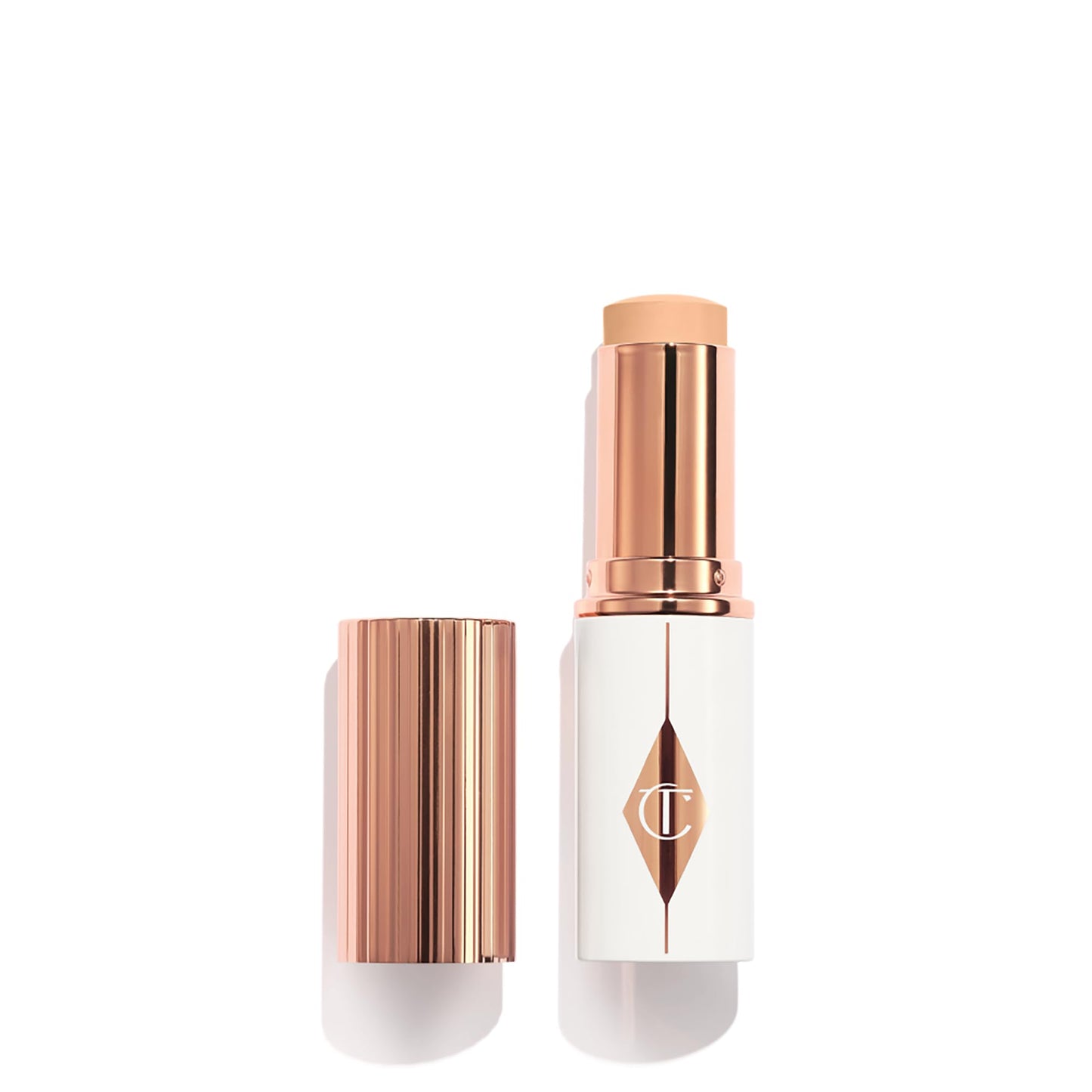 Charlotte Tilbury Unreal Skin Tint & Sheer Glow Hydrating Foundation Stick - Cream Foundation Makeup with Sheer-to-Light Coverage & a Buildable Formula - Blurring, Smoothing & Nourishing - 3 Fair - dailyvitalstore