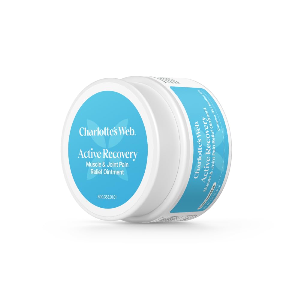 Charlotte's Web Active Recovery Muscle & Joint Relief Ointment 1.55oz - dailyvitalstore