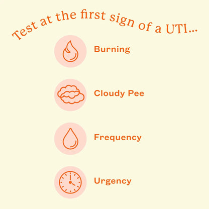 Cheeky Bonsai, Urinary Tract Infection (UTI) Test Strips, Accurate Results in 2 Minutes, Clinically Tested, Same Test Doctors Use, Easy to Read Results, 3 Count - dailyvitalstore