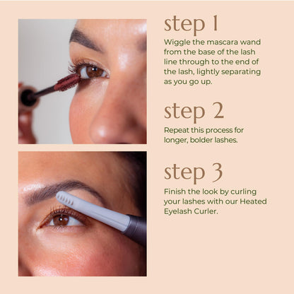 Chella Good Drama Vegan Mascara, 0.33 Fl. Oz (Black) - dailyvitalstore