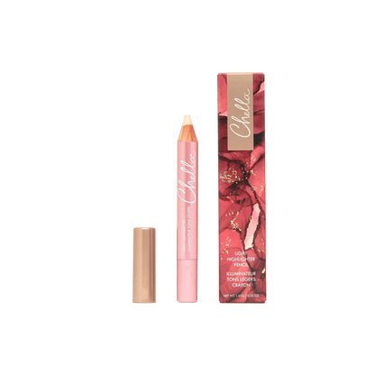 Chella Highlighter Makeup Pencil - Vegan, Cruelty Free, Paraben Free, Gluten Free - Use as a Highlighter, Concealer and Under Eye Liner (Light Matte) - dailyvitalstore
