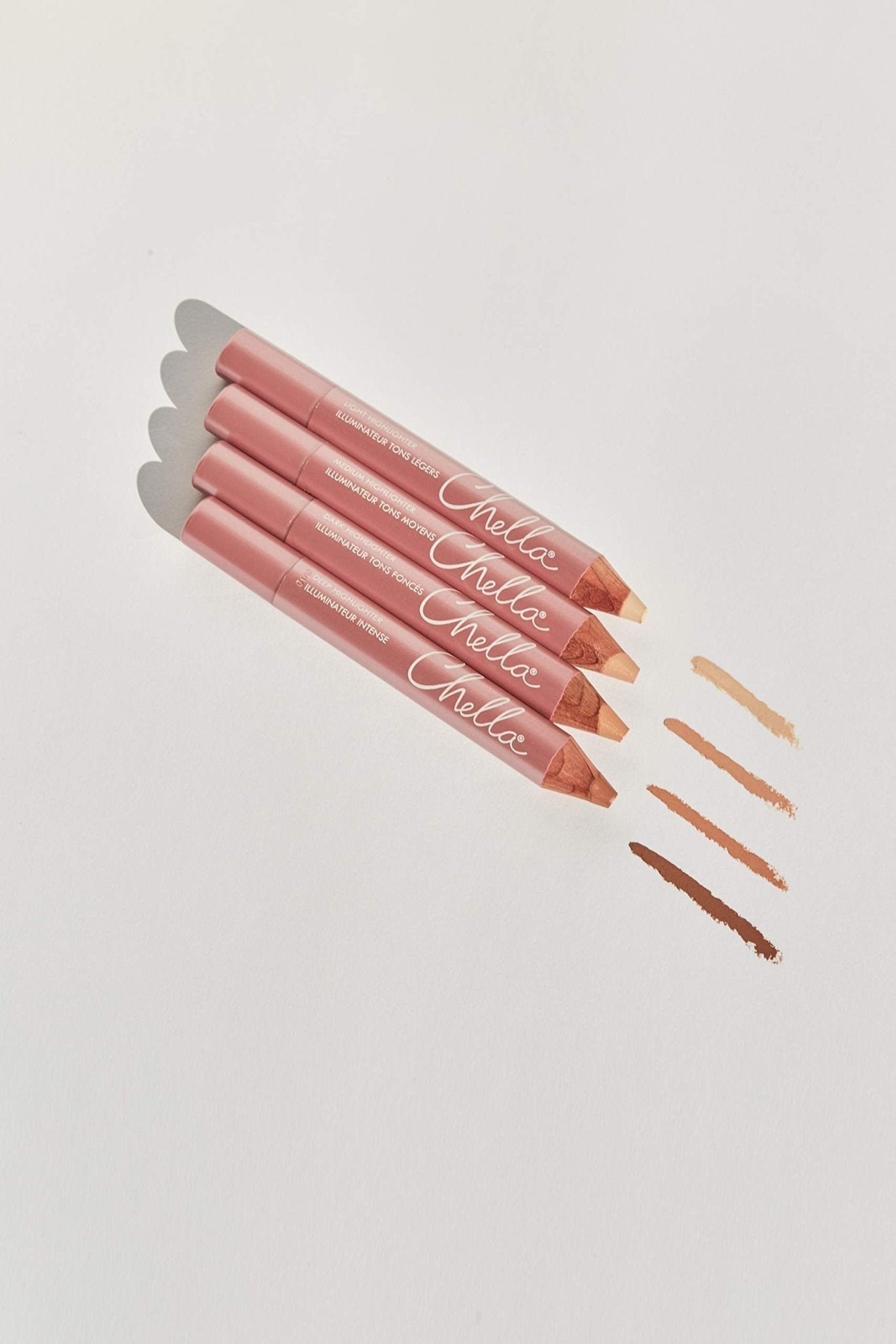 Chella Highlighter Makeup Pencil - Vegan, Cruelty Free, Paraben Free, Gluten Free - Use as a Highlighter, Concealer and Under Eye Liner (Light Matte) - dailyvitalstore
