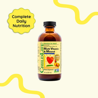 CHILDLIFE ESSENTIALS Kids Multivitamin & Mineral - Kids Vitamins, Liquid Multivitamin for Kids - dailyvitalstore