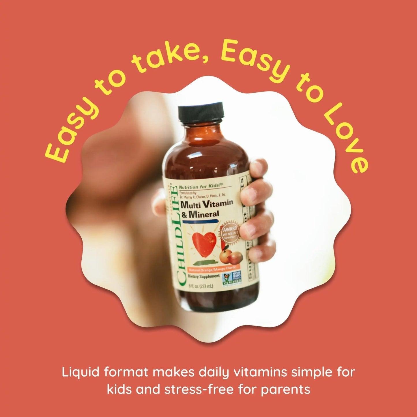 CHILDLIFE ESSENTIALS Kids Multivitamin & Mineral - Kids Vitamins, Liquid Multivitamin for Kids - dailyvitalstore