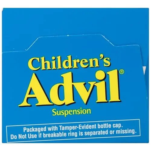 Children's Advil Pain Reliever and Fever Reducer, Dye Free and Sugar Free Ibuprofen Oral Suspension, Berry Flavored - 4 Fl Oz - dailyvitalstore