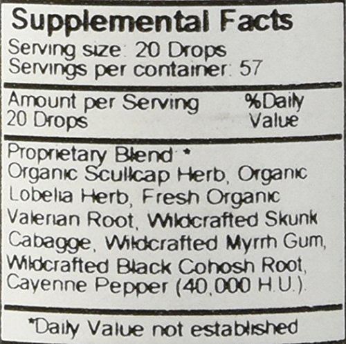 Christopher’s Original Formulas Anti-Spasmodic Formula | 2 oz Liquid Herbal Supplement | Synergistic Blend for Nervous System Support | Skullcap, Valerian & Cayenne - dailyvitalstore