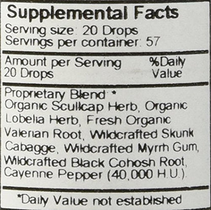 Christopher’s Original Formulas Anti-Spasmodic Formula | 2 oz Liquid Herbal Supplement | Synergistic Blend for Nervous System Support | Skullcap, Valerian & Cayenne - dailyvitalstore