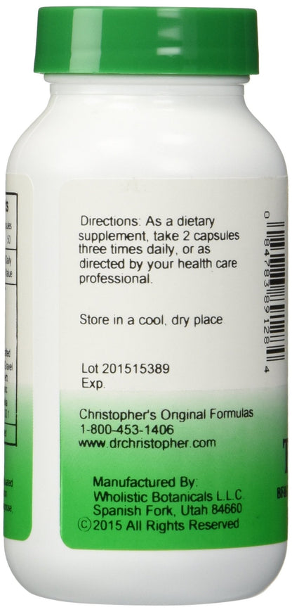 Christopher's Original Formulas Complete Tissue & Bone Formula – 100 VCaps | Herbal Support for Bones & Connective Tissue - Pack of 2 - dailyvitalstore