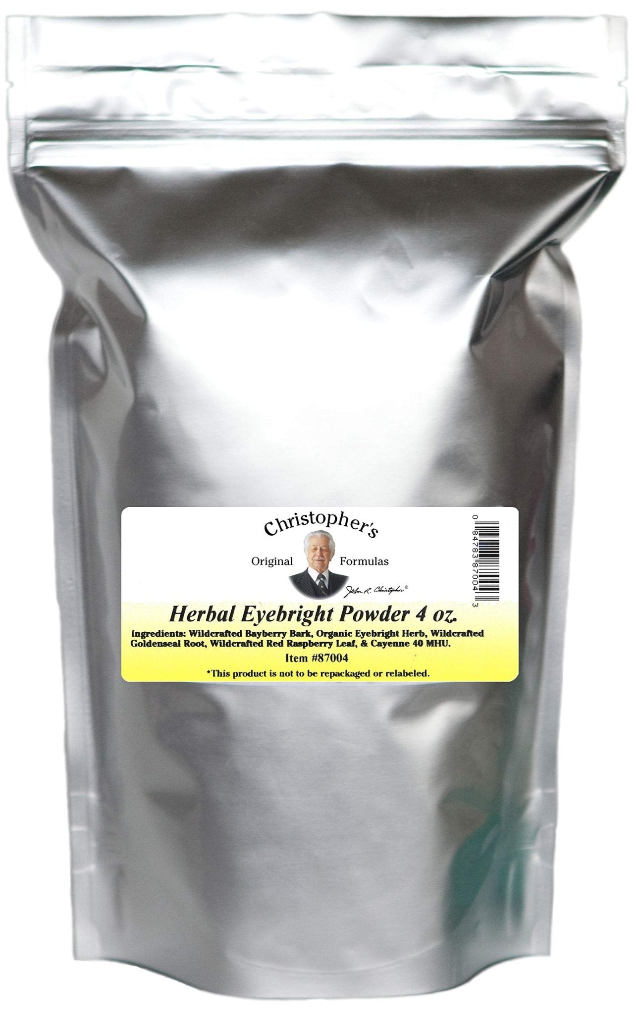 Christophers Original Formulas Herbal Eyebright Powder 4 OZ - dailyvitalstore