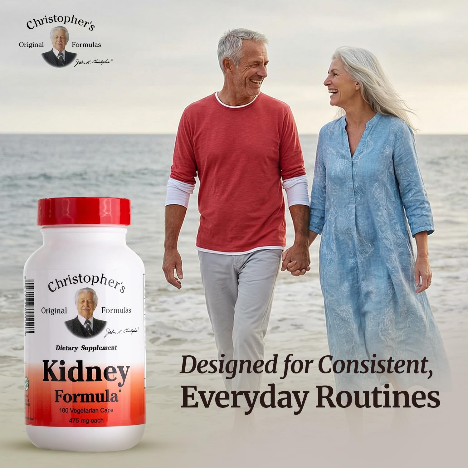 Christopher's Original Formulas Kidney Formula - Kidney Cleanse Detox & Repair Formula - Herbal Blend for Kidney Support - dailyvitalstore