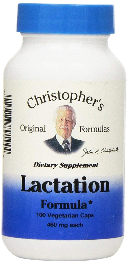 Christopher's Original Formulas Lactation Formula, 100 Capsules (Pack of 2) - dailyvitalstore
