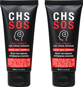 CHS SOS Warming Relief Cream – High Potency Capsaicin Topical for Abdominal & Muscle Discomfort – Soothing Warming Sensation for Targeted Comfort – Fast-Acting, Non-Greasy Formula – 1.5 oz x 2pack - dailyvitalstore
