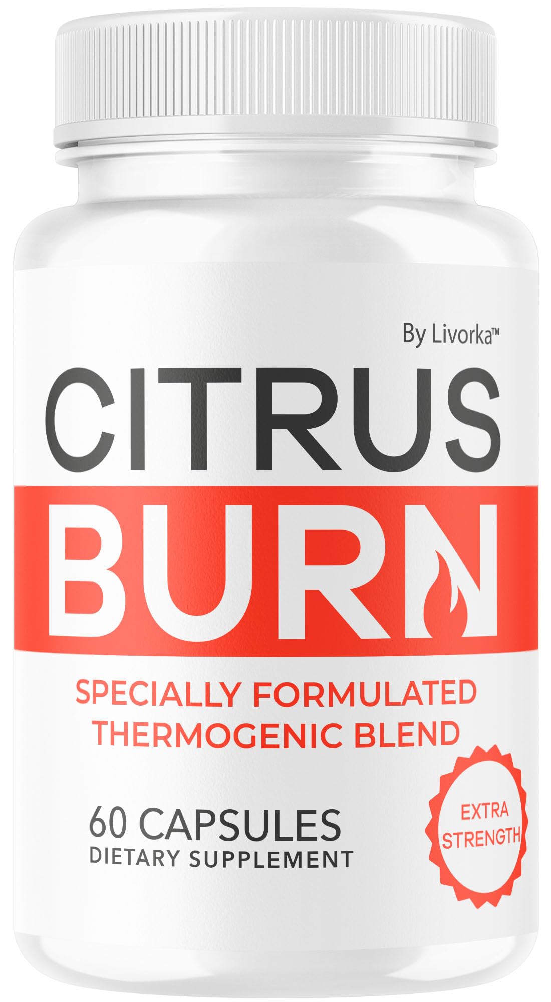 Citrus Burn Capsules - Official CitrusBurn Pills Supplement Support All Natural Ingredients Advanced Formula Premium Multivitamin for Overall Health & Wellness, 60 Capsules for 1 Month - dailyvitalstore