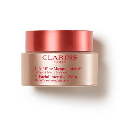 Clarins V-Facial Intensive Wrap Face Mask | Award-Winning Facial Contouring Mask | Visibly Reduces Puffiness and Swelling Caused by Stress,Heat and Hormonal Changes - dailyvitalstore