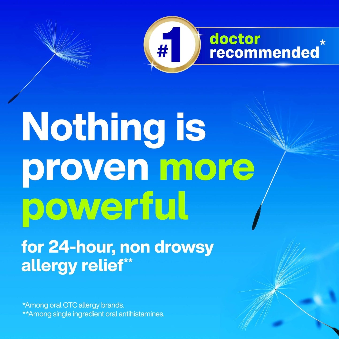 Claritin 24 HR Non Drowsy Allergy Medicine, Loratadine antihistamine tablets, 10 Ct - dailyvitalstore