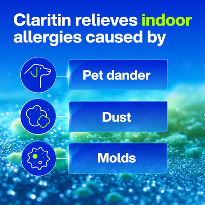 Claritin Allergy Medicine for Adults, 24-Hour Non-Drowsy Loratadine 10mg Pills, Antihistamine, 30 Tablets + 1ct On-The-Go Relief - dailyvitalstore