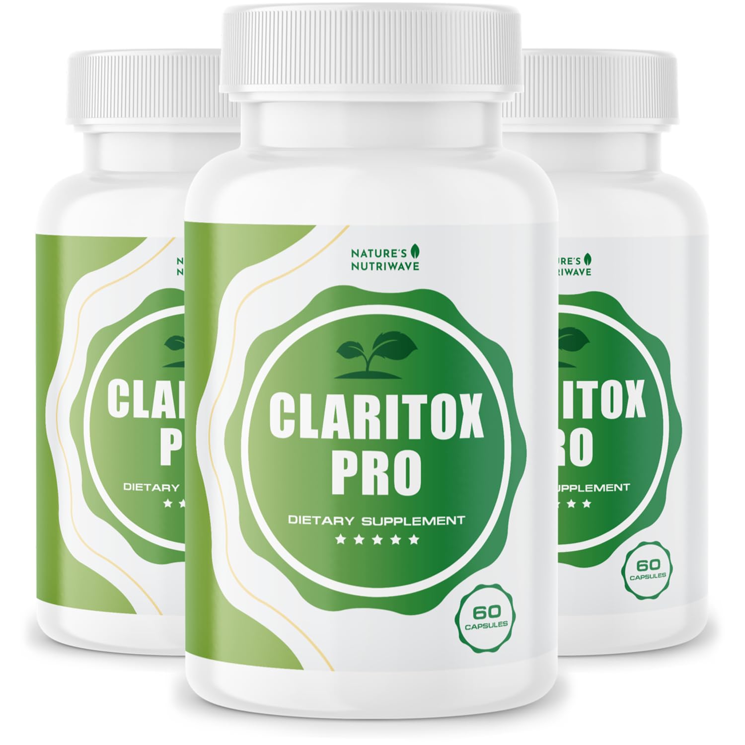 Claritox – Daily Wellness Supplement with Zinc, Chromium, Alpha Lipoic Acid, Green Tea Extract, Resveratrol & Botanical Blend – Non-GMO, Stimulant-Free Formula – 60 Caps, 30 Servings, 3 Month Supply - dailyvitalstore