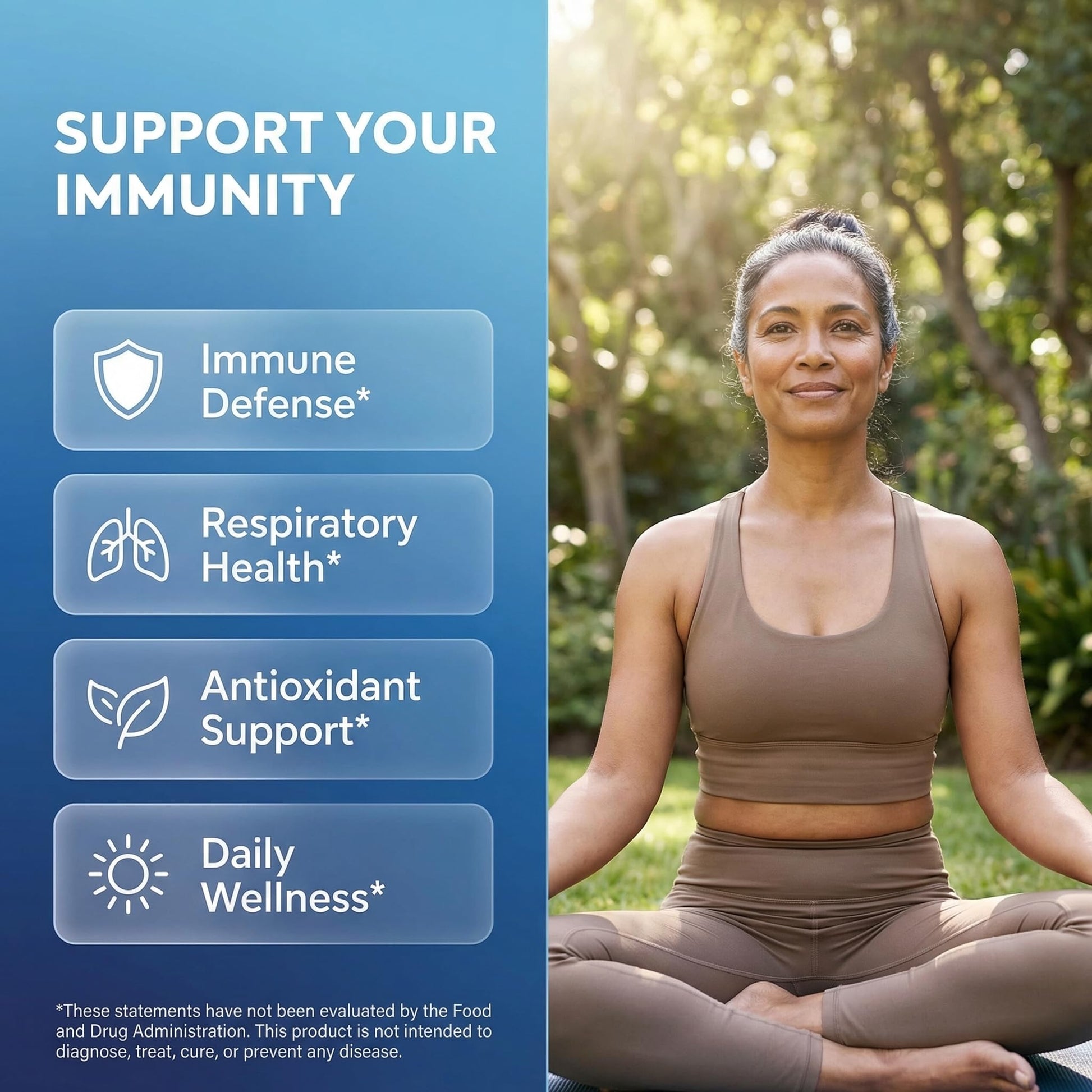Clean Nutraceuticals Immune Defense Support Supplement 8 in 1 with Zinc 50mg Quercetin, VIT C 1000mg, Vitamin D3 5000 IU, Elderberry, Ginger - Immunity System Booster for Adults, Vegan - 60 Count - dailyvitalstore