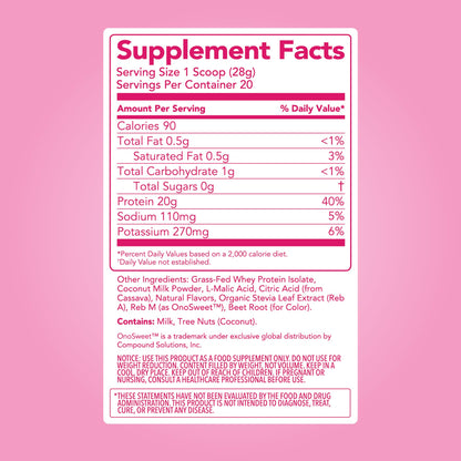 Clean Simple Eats Clear Protein Drinks, 20G Grass Fed Whey Protein Isolate, Ultra Filtered, Light & Refreshing Beverage, Low Lactose, No Artificial Ingredients, - dailyvitalstore