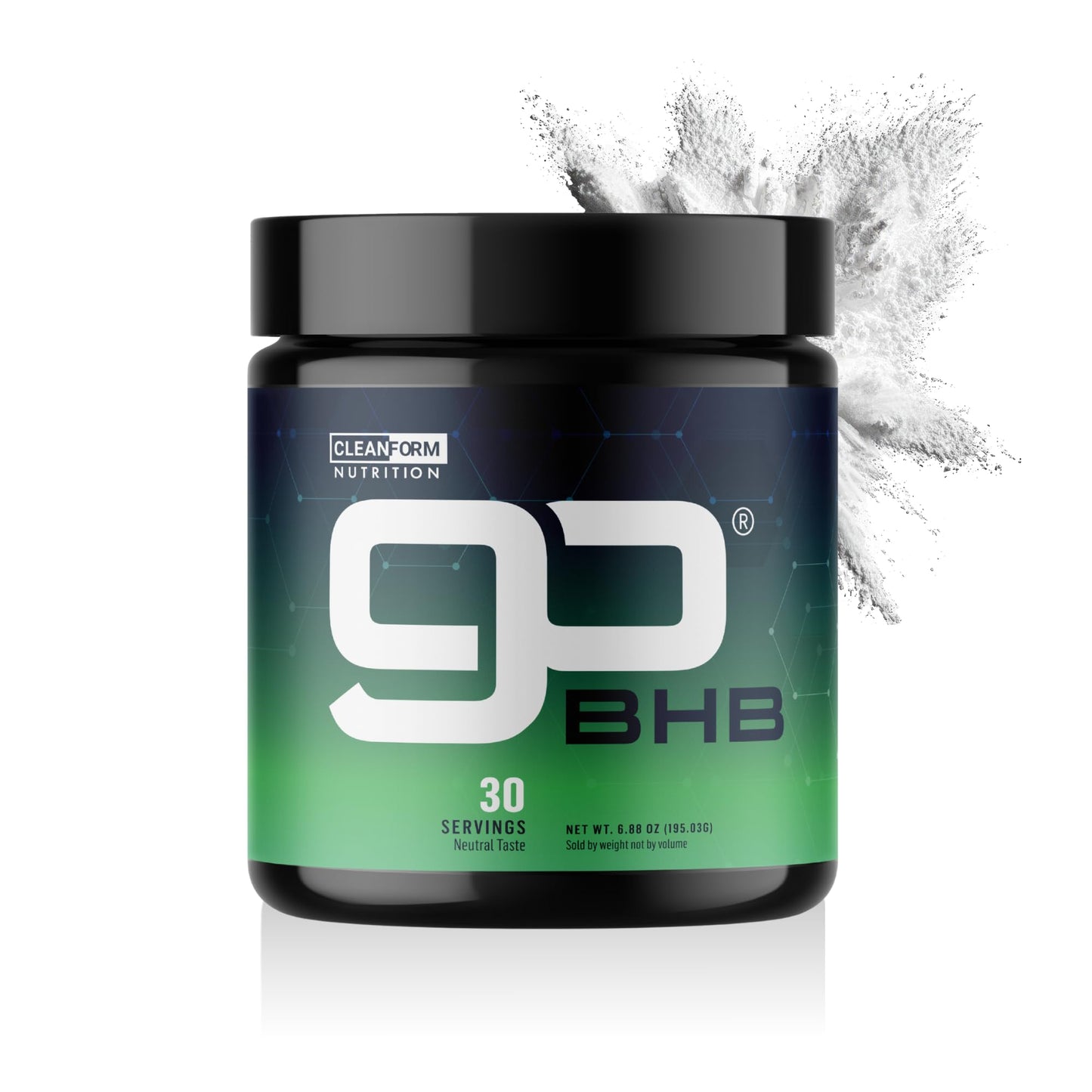 CleanForm Nutrition goBHB® Clean Energy Powder | NSF Sport Certified | Cellular Fuel with BHB Salts | Enhances Endurance, Mental Clarity, Hydration & Recovery | No Caffeine or Sugar | Neutral Flavor - dailyvitalstore
