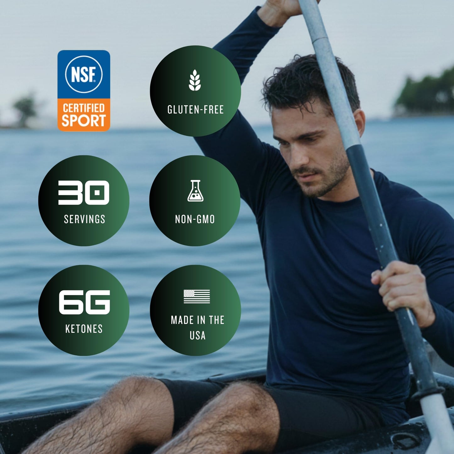 CleanForm Nutrition goBHB® Clean Energy Powder | NSF Sport Certified | Cellular Fuel with BHB Salts | Enhances Endurance, Mental Clarity, Hydration & Recovery | No Caffeine or Sugar | Neutral Flavor - dailyvitalstore