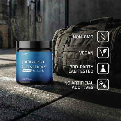 Cleanform Purest Creatine Monohydrate Powder - Ultra-Pure Micronized Supplement for Explosive Strength, Lean Muscle Growth - dailyvitalstore