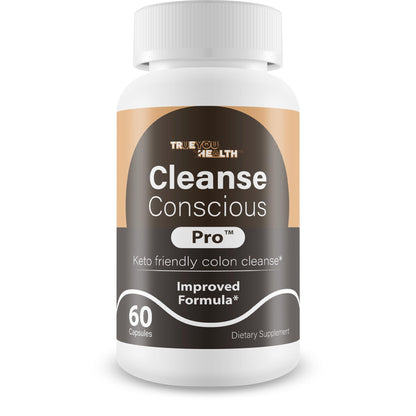 Cleanse Conscious Pro - Improved Formula - Our Best Keto Friendly Colon Cleanse Capsules - Keto Colon Detox Pills for Women & Men - dailyvitalstore