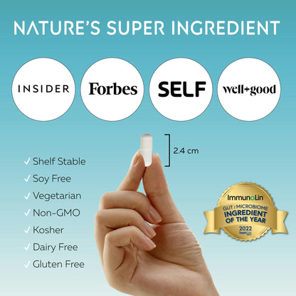 CLEANSE | IgG Dairy-Free Colostrum | 50.5% IgG Potent Concentrated Immune Support | Daily Gut Health Detox, Energy, Prebiotics, Digestive Support | 120 Capsules | 30 Day Supply, 1-Pack - dailyvitalstore