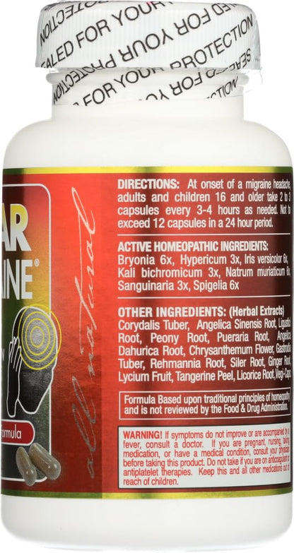 Clear Migraine Clear Products 60 Caps - dailyvitalstore
