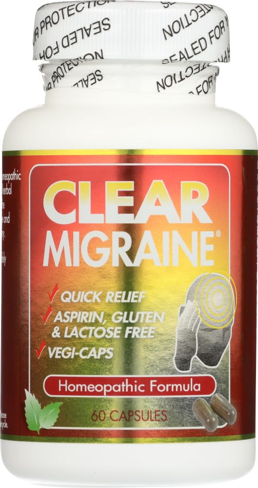 Clear Migraine Clear Products 60 Caps - dailyvitalstore