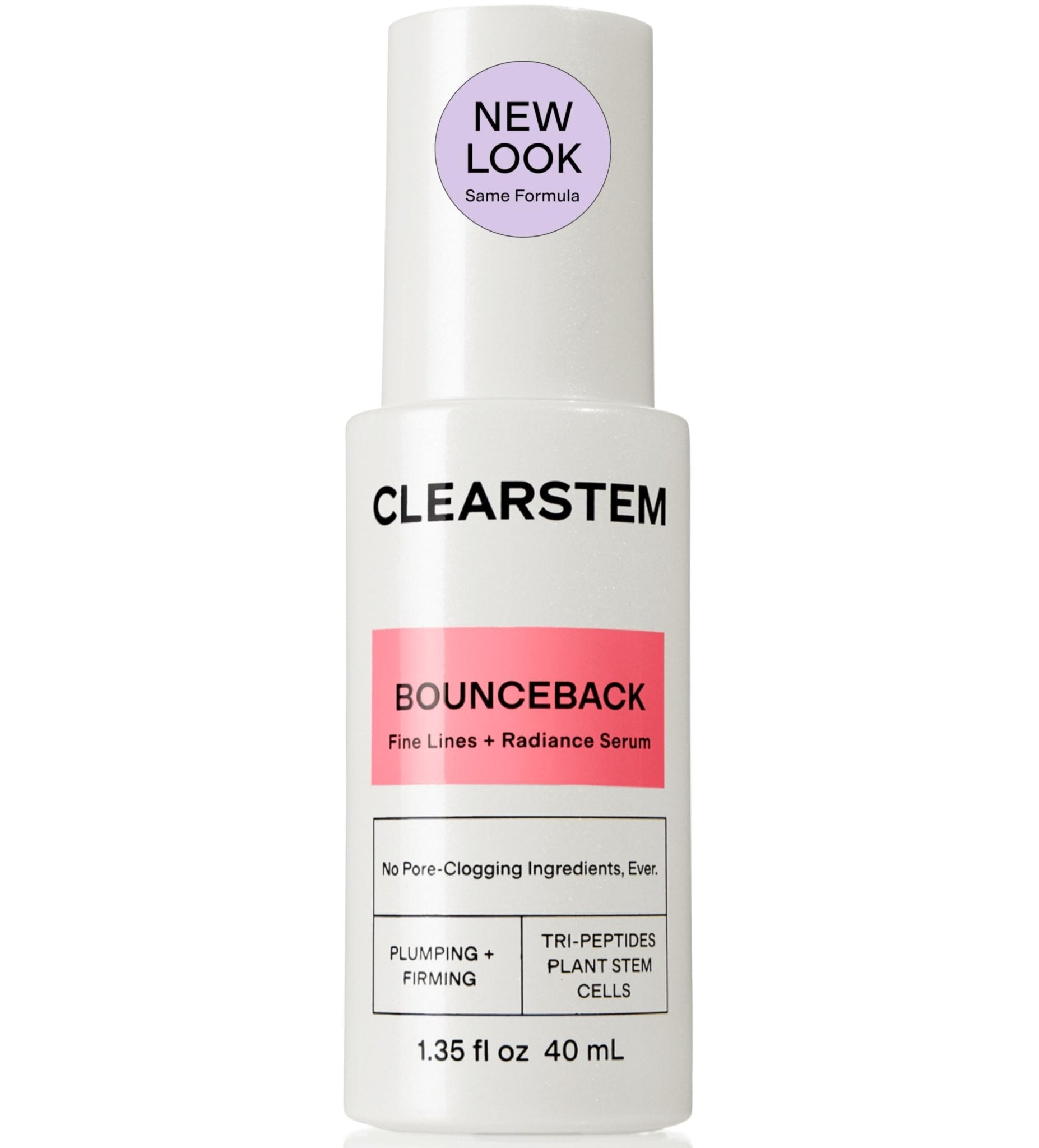 CLEARSTEM BOUNCEBACK Radiant Facial Serum - Peptide Serum for Hydration & Smooth-Looking Skin with Tri-Peptides and Mango Fruit Extracts - dailyvitalstore