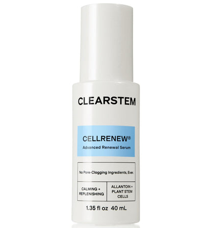 CLEARSTEM - CELLRENEW - Collagen Stem Cell Serum - Acne + Youthful Skin Face Serum - Hyaluronic Acid, Reishi, Aloe Vera - Facial Skin Care Products - dailyvitalstore