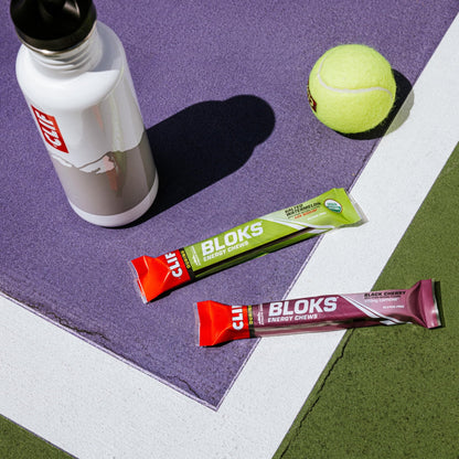 CLIF BLOKS - Mountain Berry Flavor - Energy Chews - Non-GMO - Plant Based - Fast Fuel for Cycling and Running - Quick Carbohydrates and Electrolytes - 2.12 oz. (18 Count) - dailyvitalstore