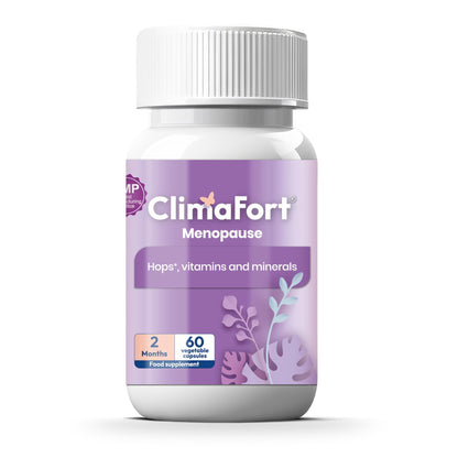 Climafort 60 Day Supply | Menopause Relief Pills | Natural Relief for Hot Flashes, Night Sweats, Mood Swings & Hormone Balance | Hops, Vitamins, and Minerals | 1 Capsule Daily - dailyvitalstore
