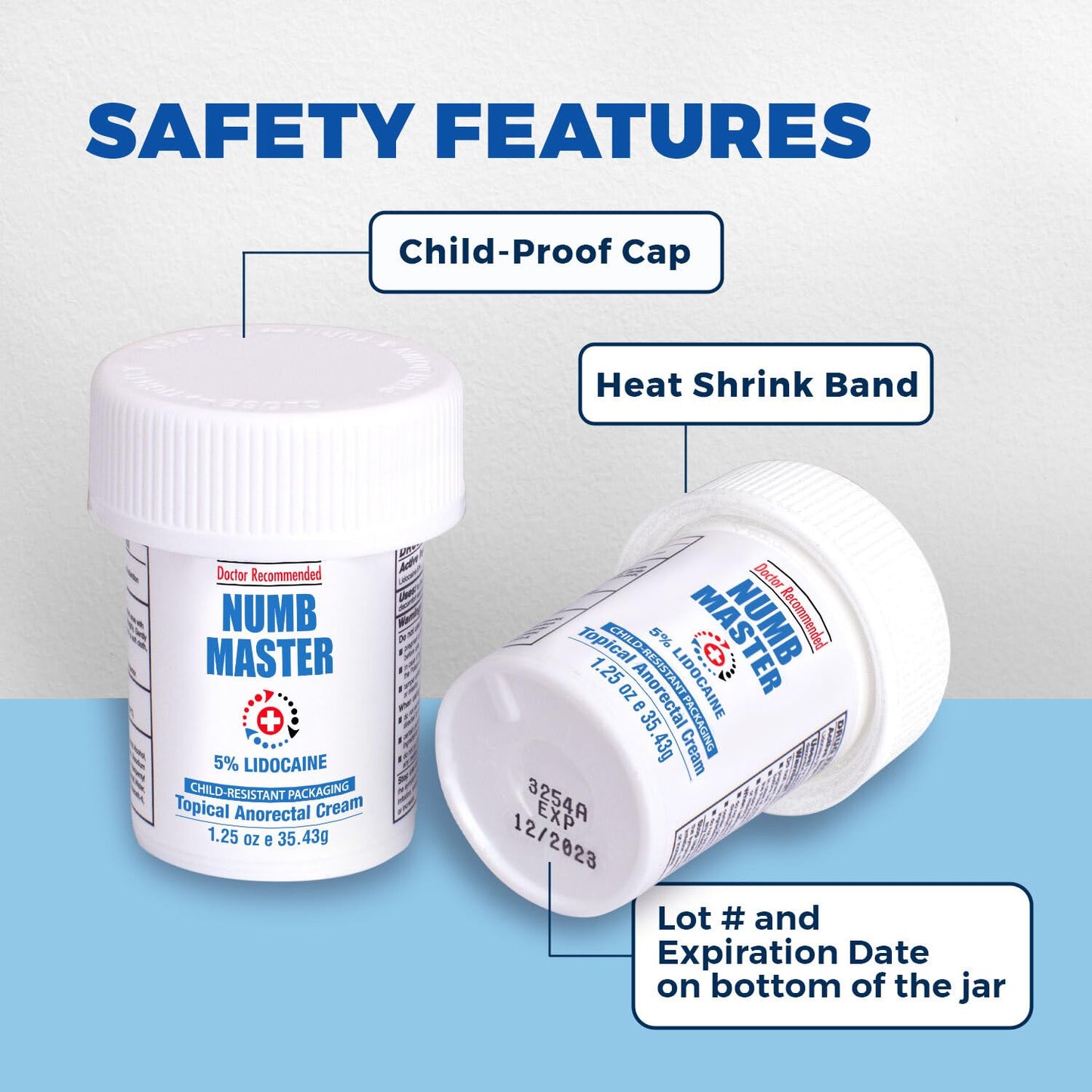 Clinical Resolution Numb Master 5% Lidocaine Cream Fast-Acting OTC anesthetic for Pain, Itch, Burns & Hemorrhoids with Vitamin E & Aloe for Soothing Relief Maximum Strength 4.2 Ounce - dailyvitalstore