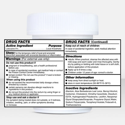 Clinical Resolution Numb Master 5% Lidocaine Cream Fast-Acting OTC anesthetic for Pain, Itch, Burns & Hemorrhoids with Vitamin E & Aloe for Soothing Relief Maximum Strength 4.2 Ounce - dailyvitalstore