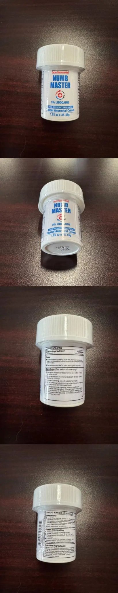 Clinical Resolution Numb Master 5% Lidocaine Topical Numbing Cream, 2 Pack of 1.25 Oz, Pain Relief Burn Itch Numb, Maximum Strength Topical Anesthetic with Allantoin, Vitamin E, Hemorrhoid Treatment - dailyvitalstore