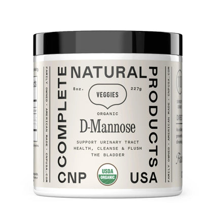 CNP Organic D Mannose Powder 2000mg - Powder D Mannose Supplement for UTI Support, Pure D-Mannose Powder from Guar Beans, Vegan Non GMO Clean Formula, Bladder Urinary Tract Health Supplement Use - dailyvitalstore