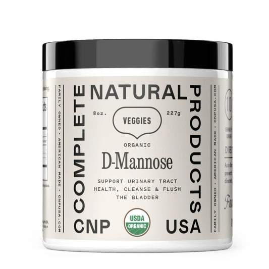 CNP Organic D Mannose Powder 2000mg - Powder D Mannose Supplement for UTI Support, Pure D-Mannose Powder from Guar Beans, Vegan Non GMO Clean Formula, Bladder Urinary Tract Health Supplement Use - dailyvitalstore