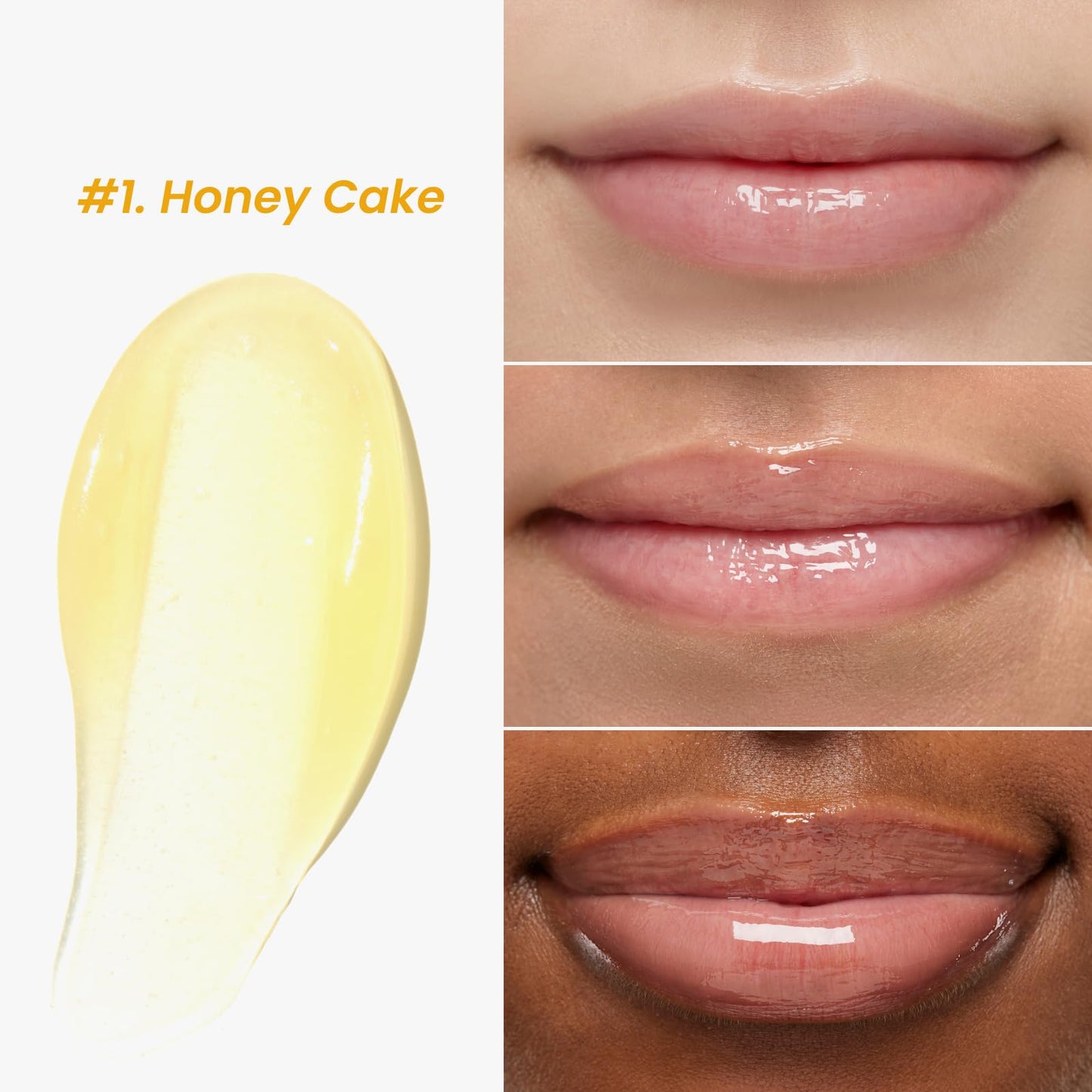 CNP Propolis Jelly Lipcerin™ - 01 Honey Cake, Hydrating Lip Balm & Gloss with Manuka Honey + Hyaluronic Acid, Stocking Stuffers, Gifts for Women, 0.3 fl.oz. - dailyvitalstore