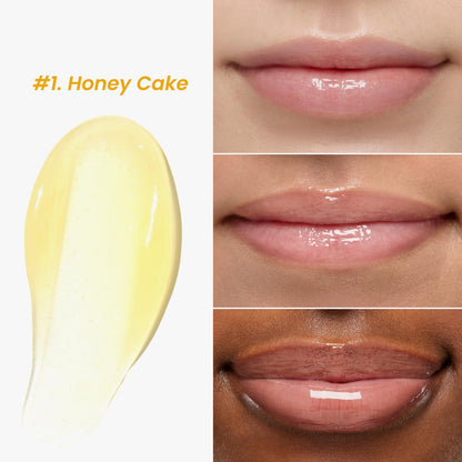 CNP Propolis Jelly Lipcerin™ - 01 Honey Cake, Hydrating Lip Balm & Gloss with Manuka Honey + Hyaluronic Acid, Stocking Stuffers, Gifts for Women, 0.3 fl.oz. - dailyvitalstore