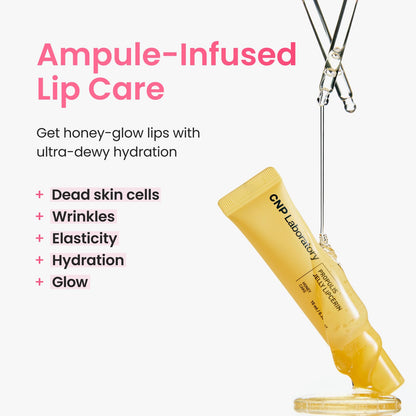 CNP Propolis Jelly Lipcerin™ - 01 Honey Cake, Hydrating Lip Balm & Gloss with Manuka Honey + Hyaluronic Acid, Stocking Stuffers, Gifts for Women, 0.3 fl.oz. - dailyvitalstore