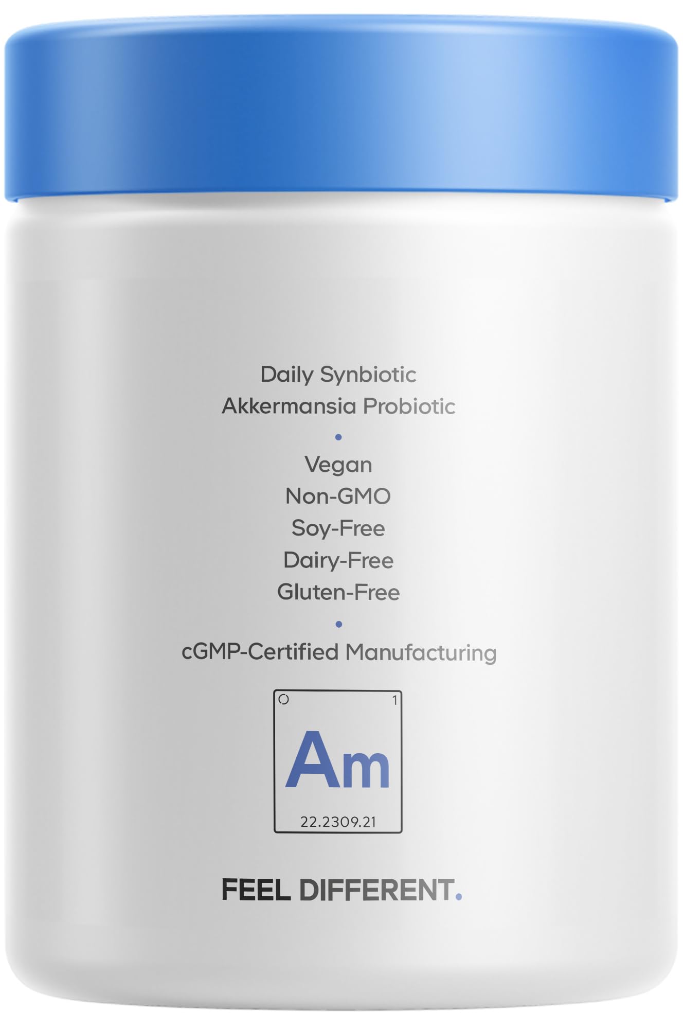 Codeage Akkermansia Muciniphila Probiotic Supplement - 3-Month Supply of Akkermansia & Chicory Inulin - Daily Synbiotic Probiotic Chicory Root - 100 Million AFUs - Gluten-Free - 90 Capsules - dailyvitalstore