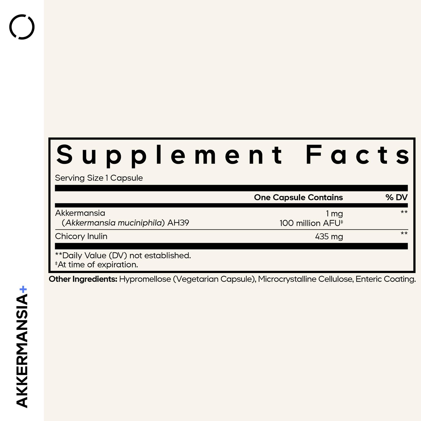 Codeage Akkermansia Muciniphila Probiotic Supplement - 3-Month Supply of Akkermansia & Chicory Inulin - Daily Synbiotic Probiotic Chicory Root - 100 Million AFUs - Gluten-Free - 90 Capsules - dailyvitalstore