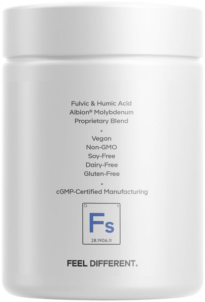 Codeage Binder + Systemic Binder Supplement - Activated Charcoal Pills, Bentonite Clay Mineral Powder, Fulvic & Humic Acids, Molybdenum, Carbon Forms - 90 Capsules - dailyvitalstore