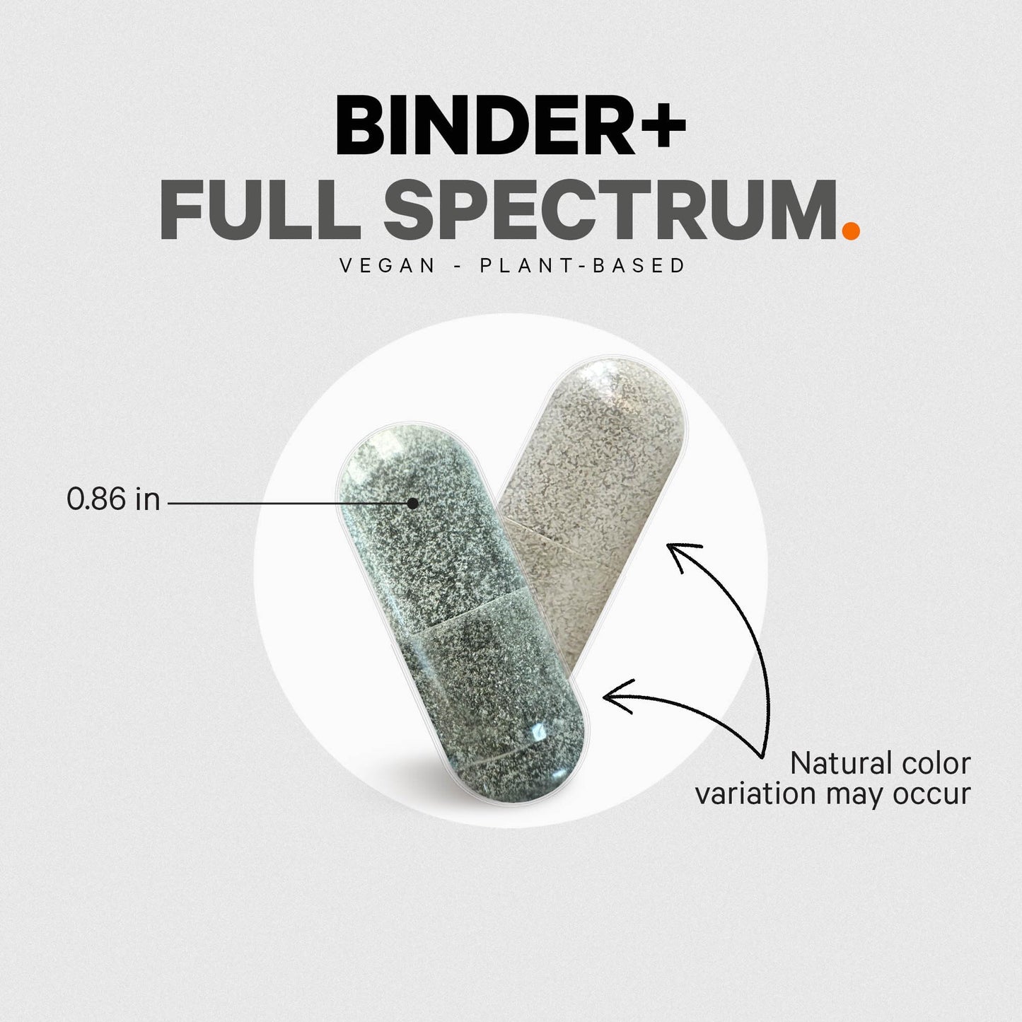 Codeage Binder + Systemic Binder Supplement - Activated Charcoal Pills, Bentonite Clay Mineral Powder, Fulvic & Humic Acids, Molybdenum, Carbon Forms - 90 Capsules - dailyvitalstore